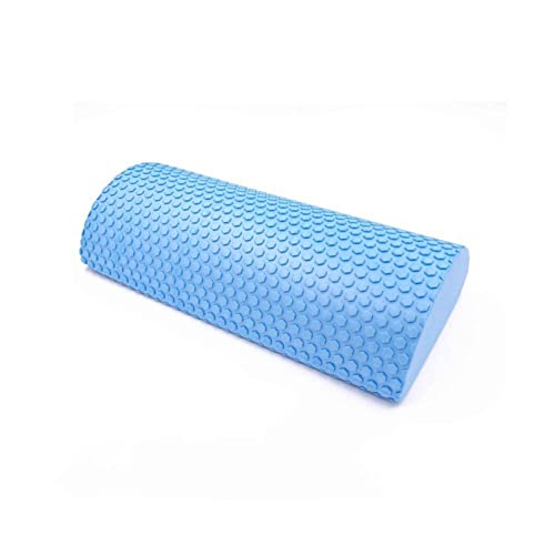 ZXSXDSAX Yoga-Block 30-45cm Half Round EVA Massage Foam Roller Yoga Fitness Equipment Balance Pad Yoga Blocks With Massage Floating Point(30x15cm blue) von ZXSXDSAX