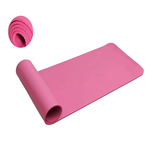 ZXSXDSAX Yogamatte Super Thickning Yoga Mat Anti-skid For Yoga Beginner Gym Fitness Exercise mat Tasteless Moisture-proof(Pink) von ZXSXDSAX