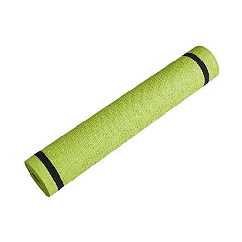 ZXSXDSAX Yogamatte Yoga Mat Anti-skid Sports Fitness Mat Comfort Foam yoga matt for Exercise, Yoga, and Pilates Gymnastics mat(Green) von ZXSXDSAX