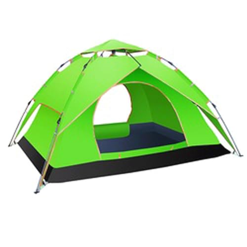 ZXSXDSAX Zelte Fully Automatic Pop Up Double Layer Outdoor Waterproof Camping Tent(Green) von ZXSXDSAX