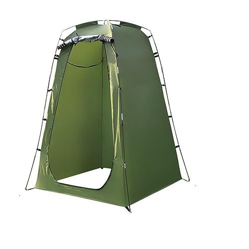 ZXSXDSAX Zelte Portable Outdoor Shower Tent Outdoor Shower Bath Fitting Room Tent Shelter Camping Beach Privacy Toilet for Summer Swimming(Green) von ZXSXDSAX