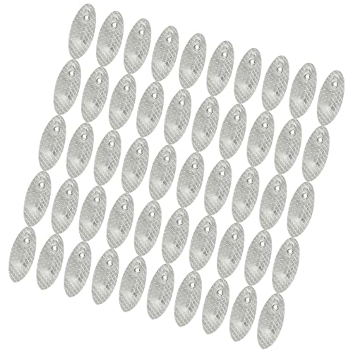 50pcs Fishing Löffel Spinner Köder Pailletten Köderscheiben Scheiben Löffel Fischerei Spinner Swimbaits Für Süßwasserfischen Set Für Süßwasserfischen von ZYKEJJDDAK