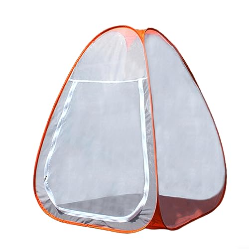 Zelt Outdoor Moskito Meditation Camping Zelt Single Mesh Sit-in Cabana Zelt Schnell Falten Camping Zelt - Orange Zelt Outdoor Moskito Meditation Camping Zelt Single Mesh Sit-in Cabana Zelt Schnell Falten Camping Zelt - Orange von ZYNCUE