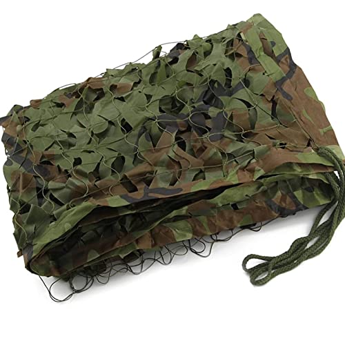 ZYOTRI Tarnnetz Mit Verstärktem Bulk Rolle Camo Netz Für Bundeswehr Sichtschutz Waldlandschaft Militär Sonnenschutz 1x1m 2x6m 3x3m 3x5m 4x8m 5x10m 8x8m 9x10m Anpassbares Tarnung Netz(4x5m) von ZYOTRI