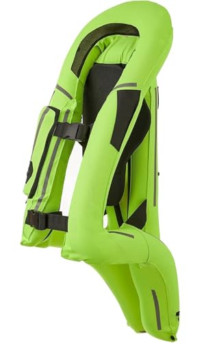 Motorrad Airbag Weste Aufblasbare Airbagweste Schutzkleidung Faltbarer Protektorenweste Motorrad Herren Und Damen Fahrrad Airbag Für Motocross Fahrrad Reiten B,XXL von ZYREHAW