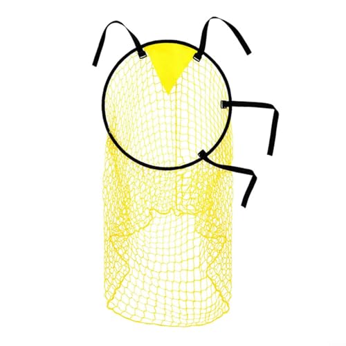 Fußballtor, Fußball-Zielnetz, Zielnetze, Fußball-Trainingsausrüstung für Trainingspraxis (gelb) von ZYWUOY