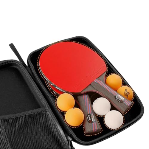 ZYWUOY Tischtennisschläger-Abdeckung, Ping-Pong-Paddel-Schlägertasche Tischtennisschläger-Hülle mit Balltasche Tischtennis-Paddel-Abdeckung ZYWUOY Tischtennisschläger-Abdeckung, Ping-Pong-Paddel-Schlägertasche Tischtennisschläger-Hülle mit Balltasche Tischtennis-Paddel-Abdeckung von ZYWUOY