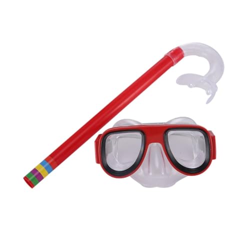 ZYYANSHOP Taucherbrille für Erwachsene Maske Silikonmaske Schnorchel Kind Tauchrohr Unterwasserschwimmausrüstung Tauchermaske Taucherbrille (Color : 02) von ZYYANSHOP