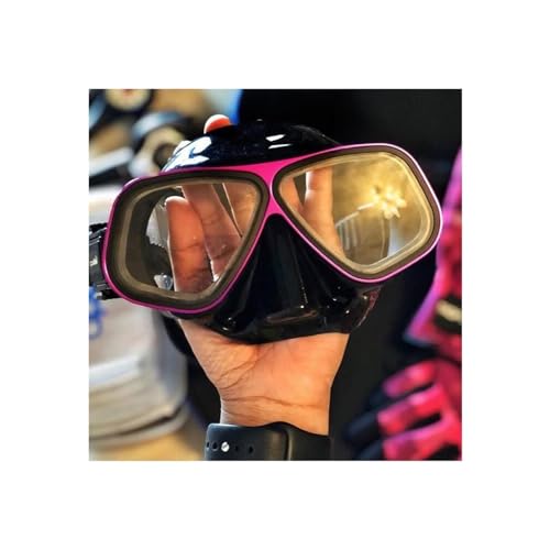 ZYYANSHOP Taucherbrille für Erwachsene Tauchmasken können mit Myopie-Masken, Brillen, Tauchmasken, Schnorcheln, Nassröhren ausgestattet Sein Tauchermaske Taucherbrille (Color : 01) von ZYYANSHOP