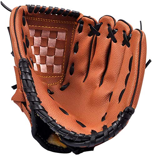 ZYYRSS Baseballhandschuh Sportschlaghandschuhe mit weichen, soliden PU-Lederverdickungskrügen Softballhandschuhe 12,5 Zoll für Jugendliche Erwachsene Linkshändiger Handschuh ZYYRSS Baseballhandschuh Sportschlaghandschuhe mit weichen, soliden PU-Lederverdickungskrügen Softballhandschuhe 12,5 Zoll für Jugendliche Erwachsene Linkshändiger Handschuh von ZYYRSS