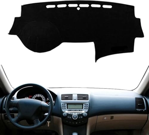 ZZHMAZ Auto Armaturenbrett Abdeckung für Accord 7. Generation 2003–2007 2006 2005 2004 Dashboard Cover Schutzschild Interior Car Styling ZubehöR von ZZHMAZ