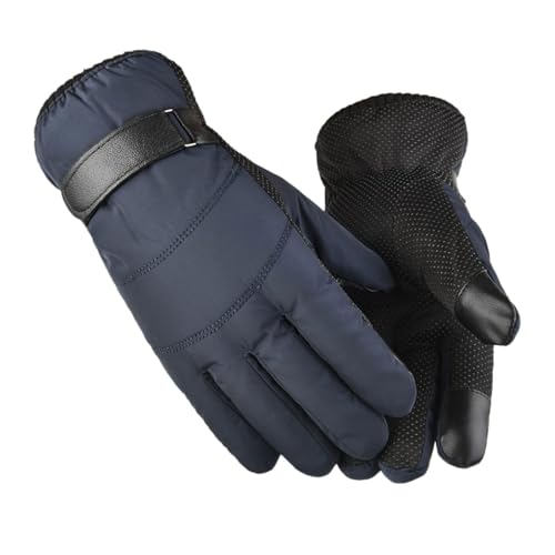 ZZTWER Winterhandschuhe, warme Handschuhe, verbesserter Touchscreen, Fleece-gefüttert, Schneehandschuhe, wasserdichte Winterhandschuhe für kaltes Wetter und kaltes Wetter von ZZTWER