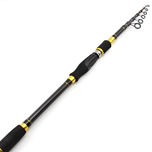 Carbon M Power Lure 7g -28g 1.8M - 2.7M Portable Teleskop Angelrute Spinning Fish Hand Fishing Tackle Sea Rod von ZZXGIUFJGIRUJGR