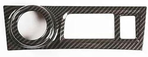 ZZXYSM Auto-Mittelkonsolen-Verkleidung für S/ubaru für B/RZ für T/oyota GT86 2012-2020 ABS-Kohlefaser-Auto-Schalt-Armlehnen-Panel-Aufkleber Innenraum-Automodifikations-Konsolenverkleidungsverkleidung von ZZXYSM