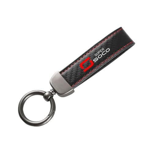 ZZXYSM Kohlefaser Motorrad Schlüsselanhänger Halter Schlüsselanhänger Schlüsselanhänger für Super SOCO CPx CUmini CUx TC 50 TC Max Wanderer TCMax 2019-2022, Rot ZZXYSM Kohlefaser Motorrad Schlüsselanhänger Halter Schlüsselanhänger Schlüsselanhänger für Super SOCO CPx CUmini CUx TC 50 TC Max Wanderer TCMax 2019-2022, Rot von ZZXYSM