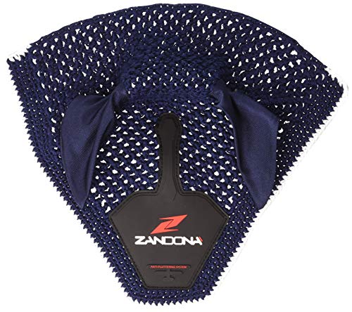 Zandonà AFS Ear Bonnet Protektoren für Pferde, E9090Bkflnb, blau, Full von Zandonà