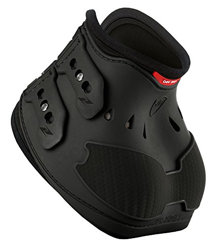 Zandonà Carbon Air Heel Schutzglocke des Pferdes, Uni, Carbon Air Heel, schwarz von Zandonà