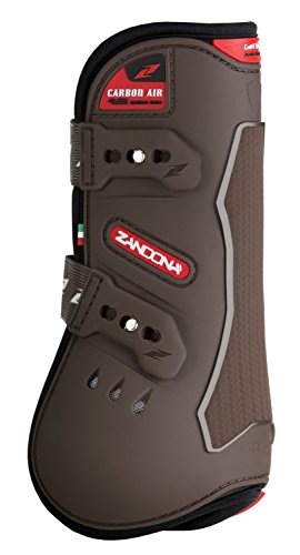 Zandonà E2110 Carbon Air Sehne Gamasche-Schutz des Pferdes Large braun von Zandonà