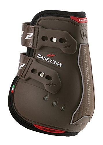 Zandonà E2118 Carbon Air Active Fit Fetlock Gamasche-Schutz des Pferdes Medium braun von Zandonà