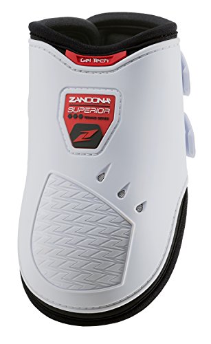 Zandonà E2135 Superior Air Fetlock Gamasche-Schutz des Pferdes Medium weiß von Zandonà