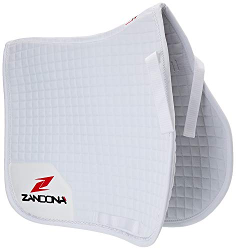 Zandonà MCL Jumping Saddle-Pad Pferdeprotektoren Keine Genere, E9080Wecbwe, Bianco, Cob von Zandonà