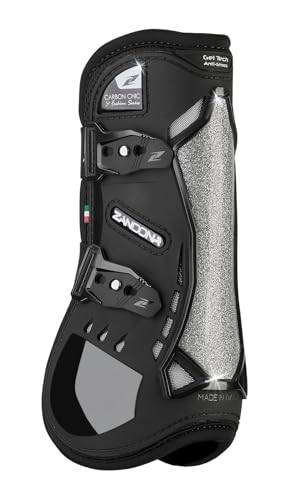 Zandonà Unisex – Erwachsene Carbon Chic Tendon Schienbeinschoner Salto Hindernisse, Schwarz, S Zandonà Unisex – Erwachsene Carbon Chic Tendon Schienbeinschoner Salto Hindernisse, Schwarz, S von Zandonà