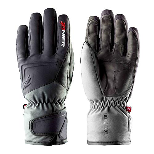 Zanier Kirchberg GTX Herren Ski-Handschuhe mit Gore-Tex Membran Wasserdicht, Größe:XXL, Farbe:Schwarz-Grau Zanier Kirchberg GTX Herren Ski-Handschuhe mit Gore-Tex Membran Wasserdicht, Größe:XXL, Farbe:Schwarz-Grau von Zanier