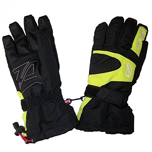Zanier Lofer ZX Ski Handschuhe für Herren mit Wasser und Winddichter Membran, Größe:XL, Farbe:Lime von Zanier