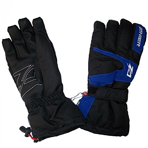 Zanier Lofer ZX Ski Handschuhe für Herren mit Wasser und Winddichter Membran, Größe:XXL, Farbe:Blau von Zanier