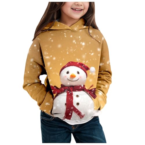 Weihnachten Hoodie Mädchen Ugly Christmas Pullover Lustig Weihnachtsshirt Mit Kapuze Weihnachtspulli Festlich Kapuzenpullover Weihnachtsmotiven Druck Weihnachtspullover Warme Sweatshirt von Zannycn