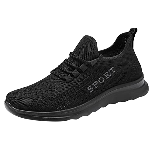 Zannycn Sneaker Herren Arbeitsschuhe Herren Sicherheitsschuhe Wanderschuhe Herren Komfort Fitness Sneaker Mit Dämpfung Walkingschuhe Arbeitsschuhe Jogging-Schuhe für Männer von Zannycn