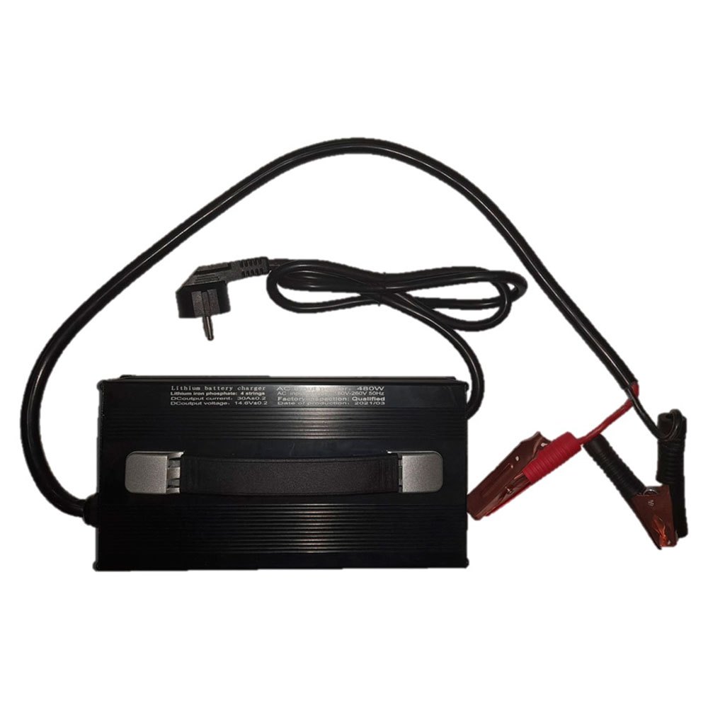 Zasdar Lifepo4 Charger 30a Schwarz Zasdar Lifepo4 Charger 30a Schwarz von Zasdar