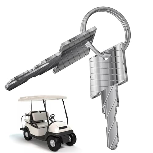 Zasdvn Club-Cart-Schlüssel, Golf-Cart-Schlüssel-Set,2 Stück Golfwagen-Zubehör - Robuste Golfwagenteile Golfzubehör für Golfbegeisterte von Zasdvn