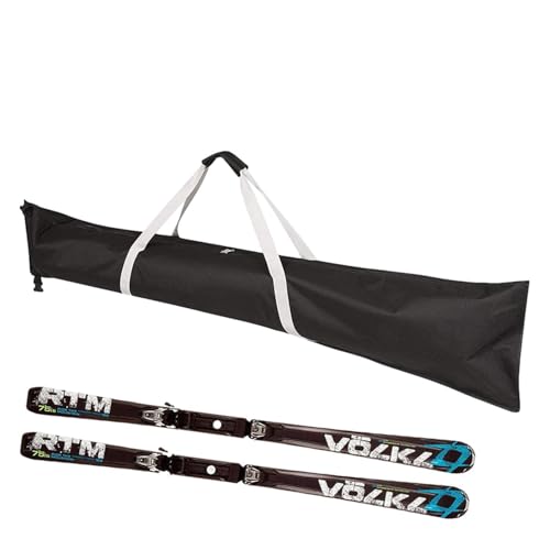 Zasdvn Skitasche, Snowboard-Tragetasche, 185 cm, Skischuhtaschen-Set, wasserdichte Ski-Organizer-Tragetasche mit Griff, Skitragetasche, wasserdichte Snowboard-Organizer-Tasche, schützende Skitasche von Zasdvn