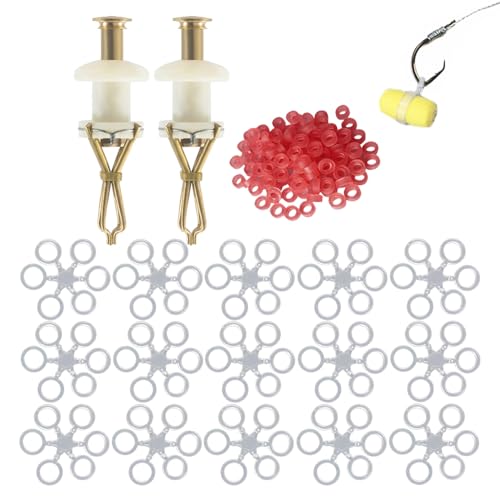 Zasvec Pellet-Köder-Bands 2 Stück Köder Clip Micro Köder Ringe Elastische mit 300 Ringen Pelletband Köderbanderole Bänder für Karpfenangeln Pellet Köderbänder für Fixierung von Köder Zasvec Pellet-Köder-Bands 2 Stück Köder Clip Micro Köder Ringe Elastische mit 300 Ringen Pelletband Köderbanderole Bänder für Karpfenangeln Pellet Köderbänder für Fixierung von Köder von Zasvec