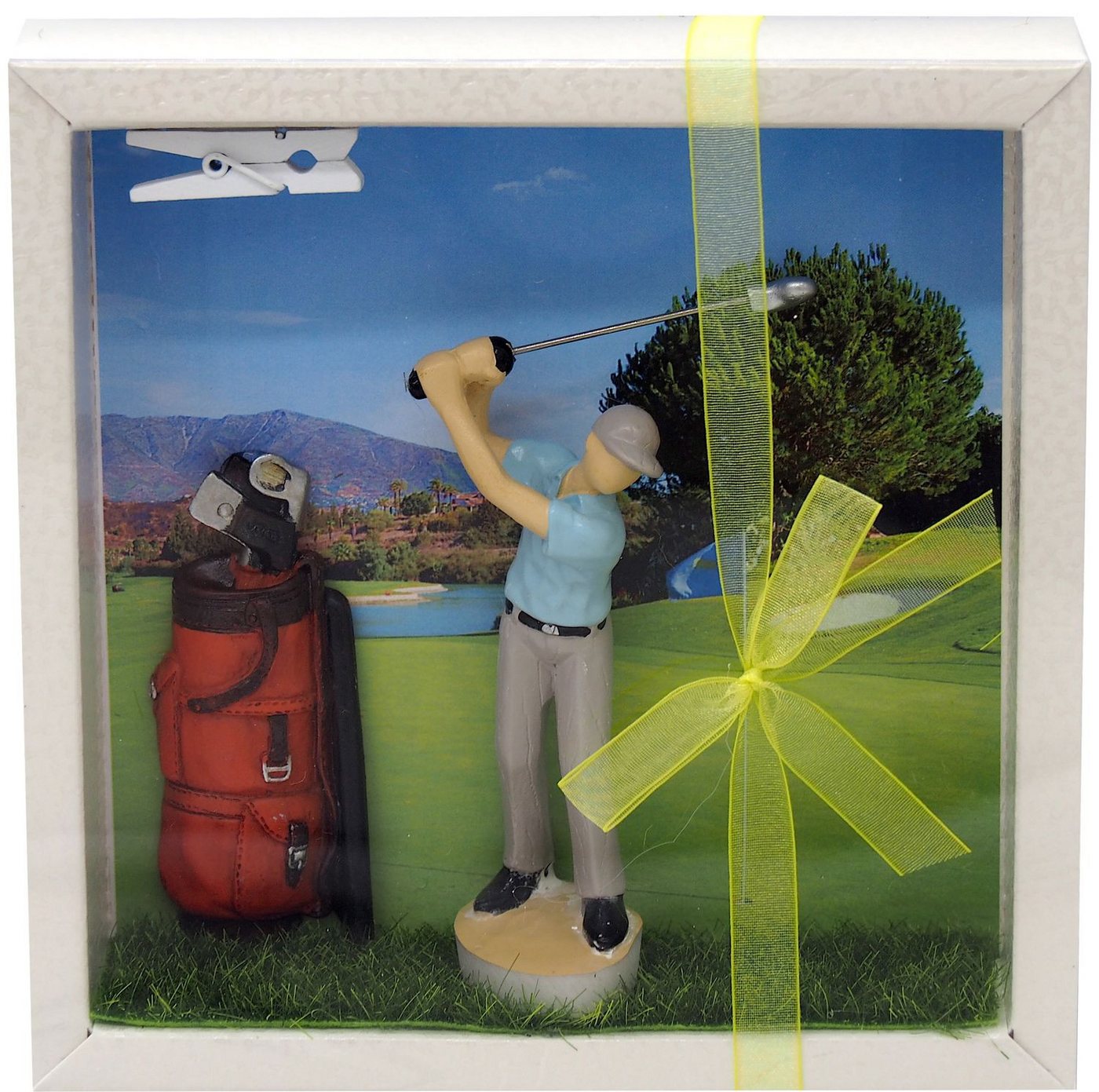 ZauberDeko Geschenkbox Geldgeschenk Golf Mann Golfzubehör Hobby Geburtstag Weihnachten von ZauberDeko