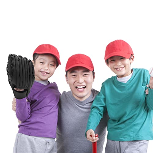Zceplem Baseball-Handschuhe,Softball-Feldhandschuh für Links- und Rechtshänder - Infielder-Baseball-Feldhandschuh für Teenager, Mädchen-Softball-Handschuh, Baseball-Handschuhe für Kinder von 5–8 von Zceplem