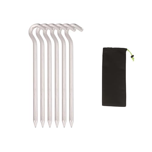 Zdprkqzvz Campingzelt-Flor, Aluminiumlegierung, Vordach, Bodennägel, Überdachung, Gartennägel, feste Spikes, verwendet zur Unterstützung des Campingzeltes von Zdprkqzvz