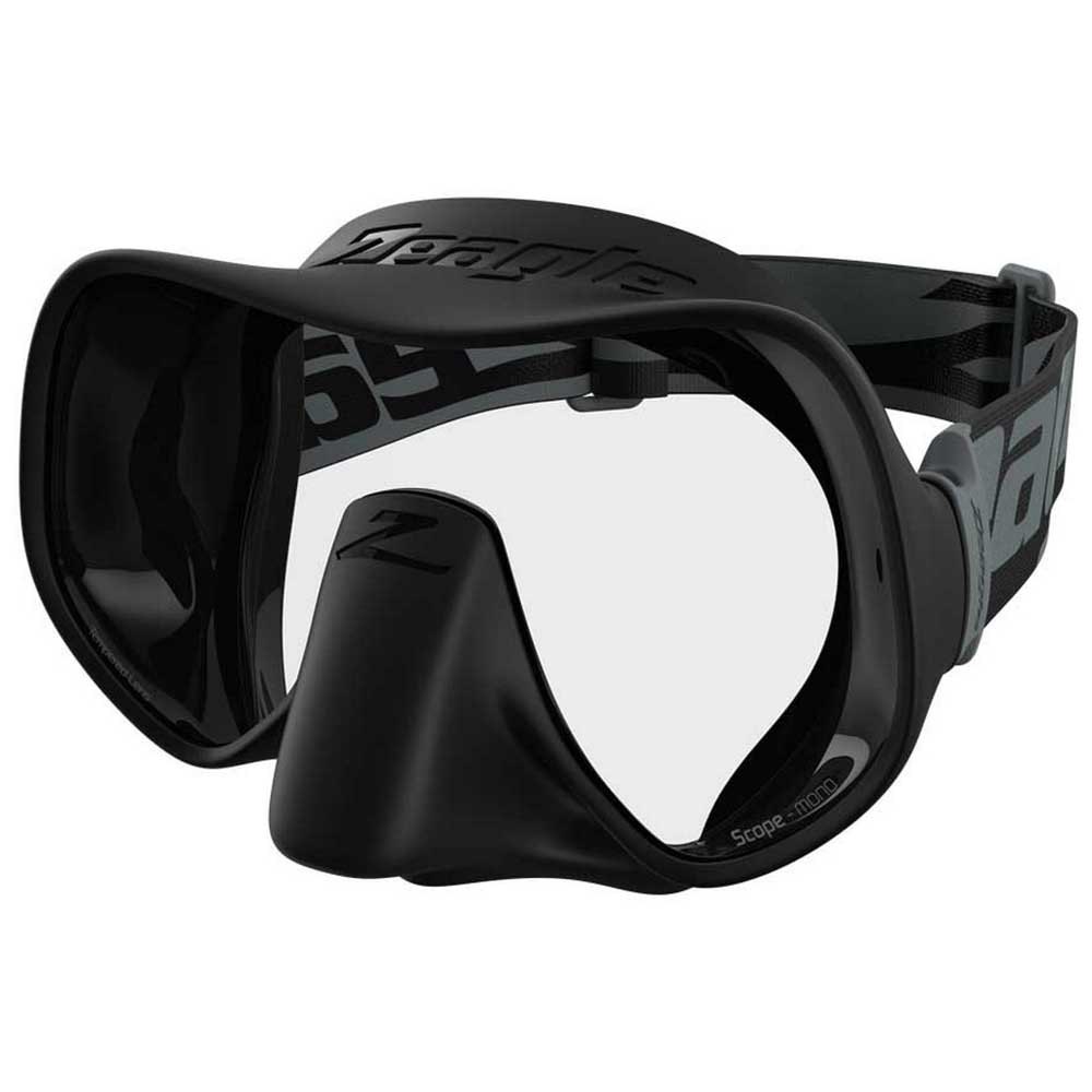 Zeagle Scope Mono Diving Mask Schwarz von Zeagle