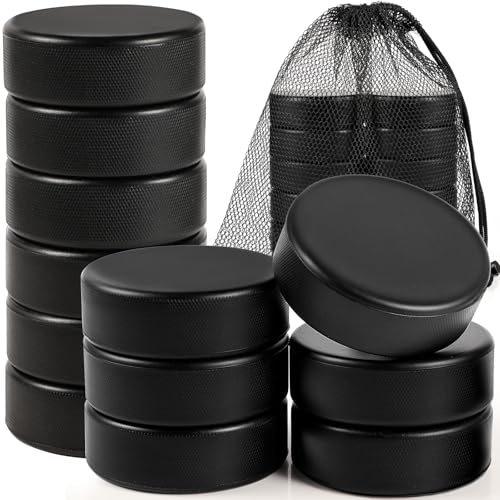 Zealor Hockey-Pucks, Schwarz, 30 Stück von Zealor