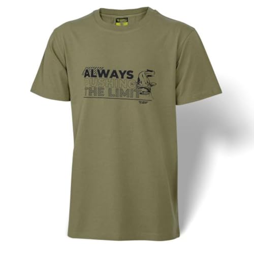 Black Cat Khaki Shirt - T-Shirt, Angelshirt, Größe:XXL Black Cat Khaki Shirt - T-Shirt, Angelshirt, Größe:XXL von Zebco