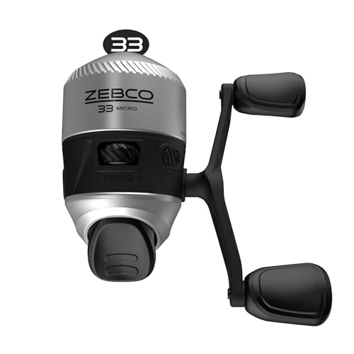 Zebco Unisex – Erwachsene 33MICRO SC Reel 4#C Spincast-Rolle, Mehrfarbig/Meereswellen (Ocean Tides), Einheitsgröße Zebco Unisex – Erwachsene 33MICRO SC Reel 4#C Spincast-Rolle, Mehrfarbig/Meereswellen (Ocean Tides), Einheitsgröße von Zebco