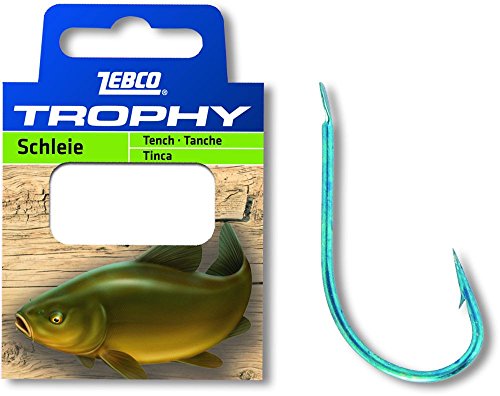 Zebco 6 Trophy Schleie Vorfachhaken 0,25mm 0,70m 10Stück, 6 Zebco 6 Trophy Schleie Vorfachhaken 0,25mm 0,70m 10Stück, 6 von Zebco