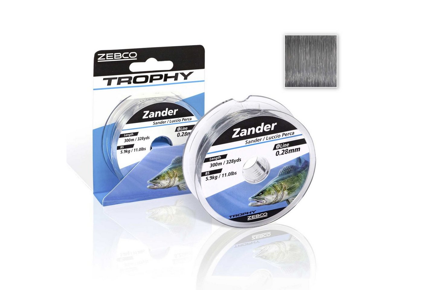 Zebco Angelschnur, 300 m Länge, Zebco Trophy Zander 0,28mm 300m TOP Angelschnur Zebco Angelschnur, 300 m Länge, Zebco Trophy Zander 0,28mm 300m TOP Angelschnur von Zebco