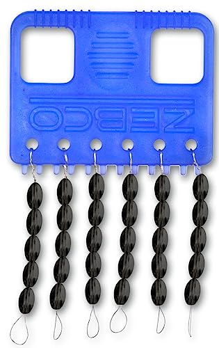 Zebco Premium Silikon-Stopper oval Angelzubehör Kleinteile für Ansitzangelbedarf für Posen, Grundangeln und Diverse andere Methoden, schwarz, S Zebco Premium Silikon-Stopper oval Angelzubehör Kleinteile für Ansitzangelbedarf für Posen, Grundangeln und Diverse andere Methoden, schwarz, S von Zebco