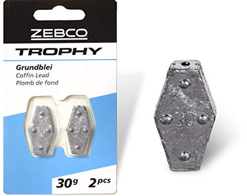 Zebco Qualitäts Trophy Angelblei Blei Grundblei Angeln Angel Zubehör, Diverse, 50 g Zebco Qualitäts Trophy Angelblei Blei Grundblei Angeln Angel Zubehör, Diverse, 50 g von Zebco