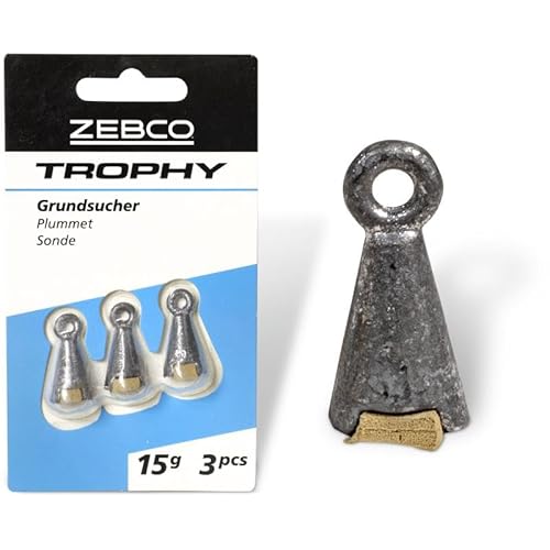 Zebco Qualitäts Trophy Grundsucher Angelblei Blei Grundblei Angeln Angel Zubehör, Diverse, 20 g Zebco Qualitäts Trophy Grundsucher Angelblei Blei Grundblei Angeln Angel Zubehör, Diverse, 20 g von Zebco