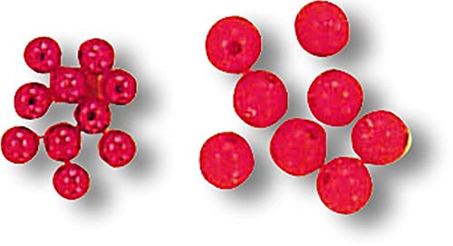 Zebco Unisex – Erwachsene Stopper-Perlen, rot, 6 mm Zebco Unisex – Erwachsene Stopper-Perlen, rot, 6 mm von Zebco