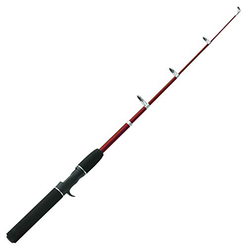 Zebco Z-Cast Casting Angelrute, ausziehbare 43,2 cm bis 15,2 cm Teleskop-Angelrute, langlebige Z-Glas-Angelrute, bequemer Eva-Rutengriff, Schock-Ringführungen, mittlere Leistung, Rot Zebco Z-Cast Casting Angelrute, ausziehbare 43,2 cm bis 15,2 cm Teleskop-Angelrute, langlebige Z-Glas-Angelrute, bequemer Eva-Rutengriff, Schock-Ringführungen, mittlere Leistung, Rot von Zebco