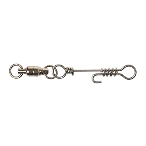 ZECK Ball Bearing Swivel + Twistlock Snap 105kg Tragkraft - 3 Kugellagerwirbel für Waller, Einhänger für Wels, Welseinhänger, Wallereinhänger, Wallerwirbel, Welswirbel, Angelwirbel ZECK Ball Bearing Swivel + Twistlock Snap 105kg Tragkraft - 3 Kugellagerwirbel für Waller, Einhänger für Wels, Welseinhänger, Wallereinhänger, Wallerwirbel, Welswirbel, Angelwirbel von ZECK